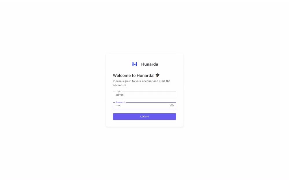 Sign-in screen